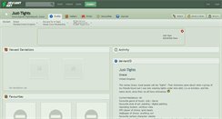 Desktop Screenshot of just-tights.deviantart.com