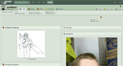 Desktop Screenshot of josefblack.deviantart.com