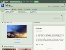 Tablet Screenshot of forfirith.deviantart.com