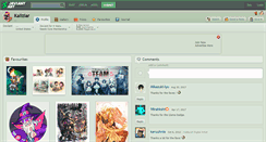 Desktop Screenshot of kaliziar.deviantart.com