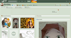 Desktop Screenshot of heru-enkou.deviantart.com
