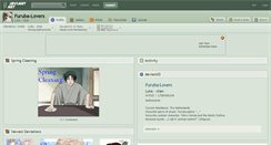 Desktop Screenshot of furuba-lovers.deviantart.com