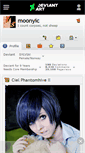 Mobile Screenshot of moonyic.deviantart.com