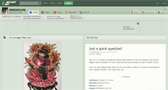 Desktop Screenshot of nrrdiskunk.deviantart.com