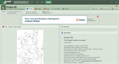 Desktop Screenshot of project-xiii.deviantart.com