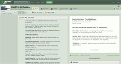 Desktop Screenshot of creative-geniuses.deviantart.com