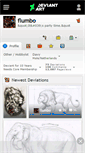 Mobile Screenshot of flumbo.deviantart.com