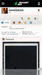 Mobile Screenshot of lured2stock.deviantart.com