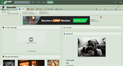 Desktop Screenshot of deeanabb.deviantart.com