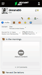 Mobile Screenshot of deeanabb.deviantart.com