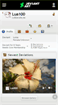Mobile Screenshot of lua100.deviantart.com