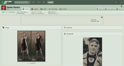 Desktop Screenshot of daniel-venice.deviantart.com