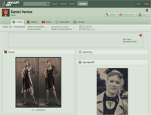 Tablet Screenshot of daniel-venice.deviantart.com