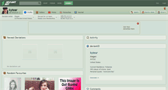 Desktop Screenshot of kytear.deviantart.com