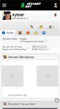 Mobile Screenshot of kytear.deviantart.com
