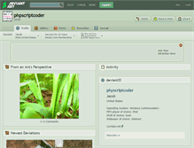 Tablet Screenshot of phpscriptcoder.deviantart.com