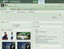 Tablet Screenshot of dokj.deviantart.com