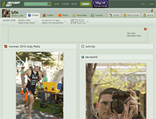Tablet Screenshot of lytle.deviantart.com