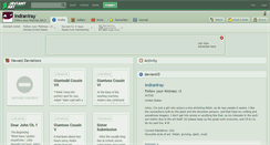 Desktop Screenshot of indraniray.deviantart.com