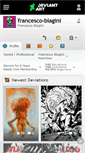 Mobile Screenshot of francesco-biagini.deviantart.com