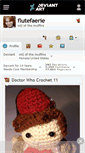 Mobile Screenshot of flutefaerie.deviantart.com