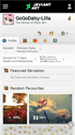 Mobile Screenshot of gogodaisy-lilia.deviantart.com