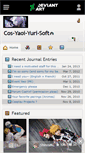Mobile Screenshot of cos-yaoi-yuri-soft.deviantart.com