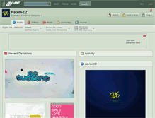 Tablet Screenshot of hatem-dz.deviantart.com