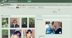 Desktop Screenshot of camiihavok.deviantart.com
