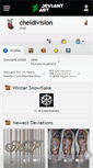 Mobile Screenshot of cheldivision.deviantart.com