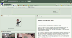 Desktop Screenshot of demikid1000.deviantart.com