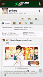 Mobile Screenshot of privee.deviantart.com