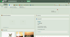 Desktop Screenshot of futuro.deviantart.com