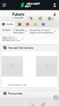 Mobile Screenshot of futuro.deviantart.com