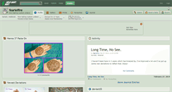 Desktop Screenshot of fearielfire.deviantart.com
