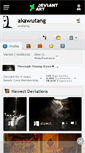 Mobile Screenshot of akawutang.deviantart.com
