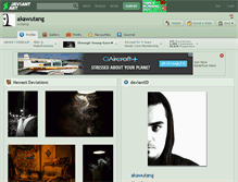 Tablet Screenshot of akawutang.deviantart.com