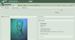 Desktop Screenshot of dropshadow.deviantart.com