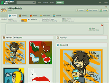 Tablet Screenshot of i-give-points.deviantart.com