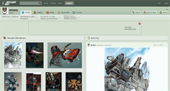 Desktop Screenshot of emanz.deviantart.com