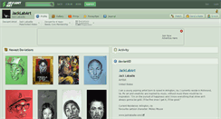 Desktop Screenshot of jacklabart.deviantart.com