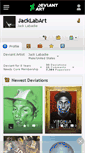 Mobile Screenshot of jacklabart.deviantart.com