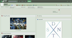 Desktop Screenshot of disent.deviantart.com