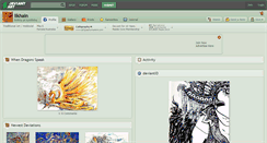 Desktop Screenshot of likhain.deviantart.com