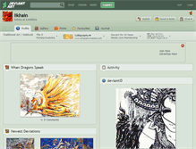 Tablet Screenshot of likhain.deviantart.com