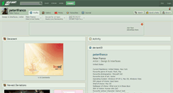 Desktop Screenshot of peterifranco.deviantart.com