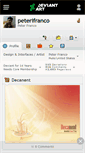 Mobile Screenshot of peterifranco.deviantart.com