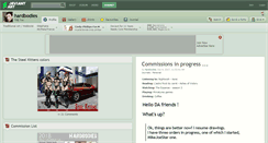 Desktop Screenshot of hardbodies.deviantart.com