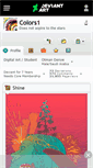 Mobile Screenshot of colors1.deviantart.com