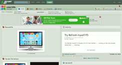 Desktop Screenshot of color2life.deviantart.com